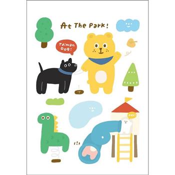 有吉合作社25K方格厚筆記-公園