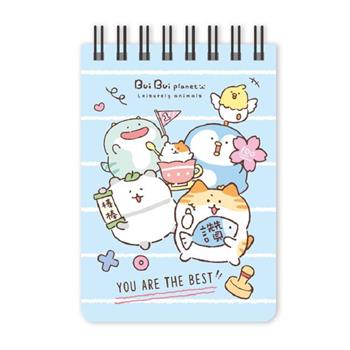 胖胖星球 100K空白線圈本 藍