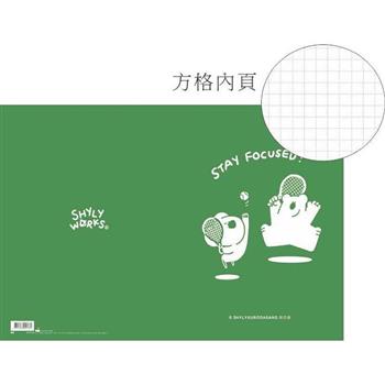 黑田桑16K方格筆記(STAY FOCUSED)