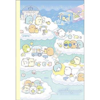 角落小夥伴32K方格厚筆記E-星空