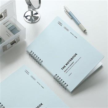 ICONIC 方格筆記本 Compact A5 notebook－Grid 05 Powder blue