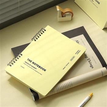 ICONIC 方格筆記本 Compact A5 notebook－Grid 06 Lemon yellow