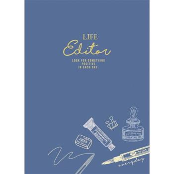 25K加厚筆記-索引橫線-深藍