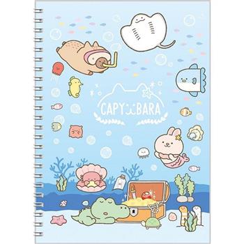 水豚16K橫線筆記-海洋