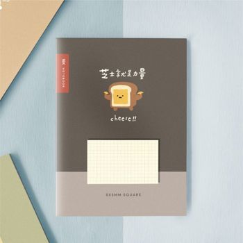 16K方格加厚定頁筆記(續命靠吃)-小呸角