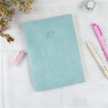 城市漫筆-25K藏圈軟皮筆記本-思緒藍