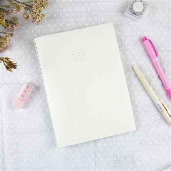 城市漫筆-25K藏圈軟皮筆記本-純粹白