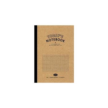 簡單生活-25K TODAY'S方格筆記書(牛皮)