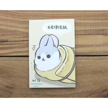 ㄇㄚ幾6色便條紙(蛋捲)