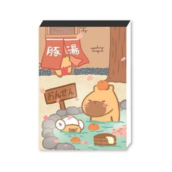 胖咖便條本(溫泉)