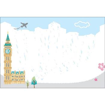 彩色便條紙-旅遊