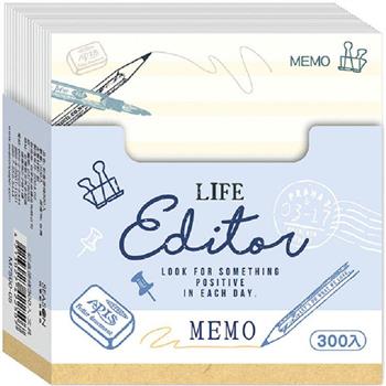 彩盒便條300入-文具