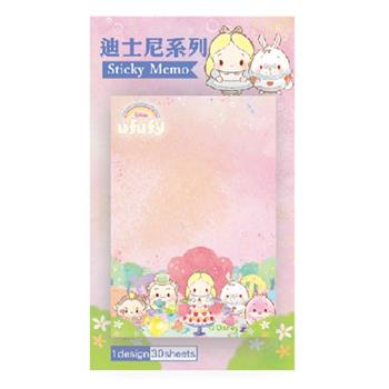 迪士尼便利貼-小長方_雲朵-愛麗絲