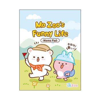 萌ZOO-四折便條紙 (郊遊趣)
