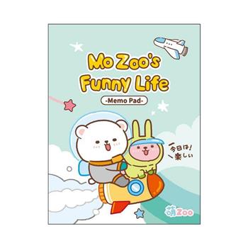 萌ZOO-四折便條紙 (外太空)