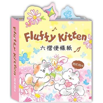 6摺便條冊-貓花