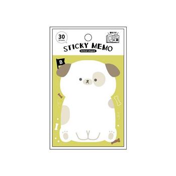 簡單生活_動物造型便利貼(小狗)