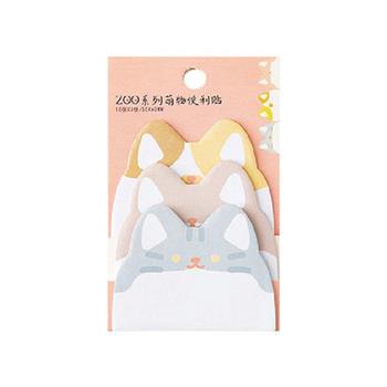 (特價)zoo系列萌物便利貼(萌喵)
