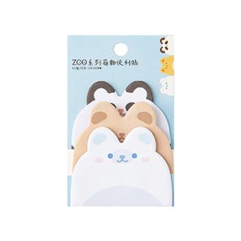 (特價)zoo系列萌物便利貼(萌熊)
