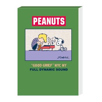 史努比便條本-50K-史努比與謝勒德