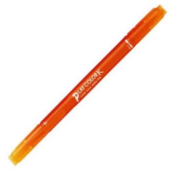 【TOMBOW】雙頭彩色筆K-橘#28【金石堂、博客來熱銷】