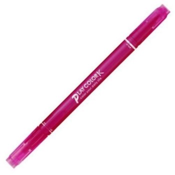 【TOMBOW】雙頭彩色筆K-紫紅色#80【金石堂、博客來熱銷】