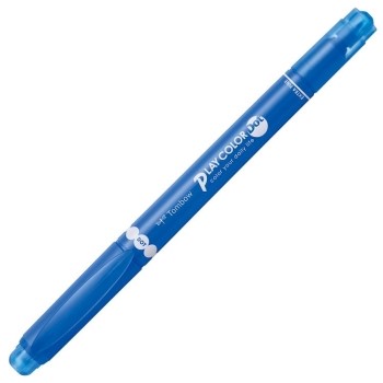 【TOMBOW】雙頭彩色筆DOT-法國藍#16【金石堂、博客來熱銷】