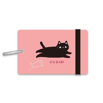 O Cat 斬形貓 大 單字卡 粉