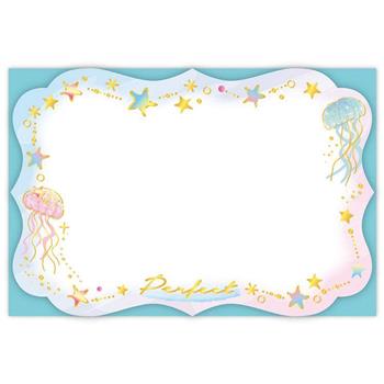 造型彩名卡-水母