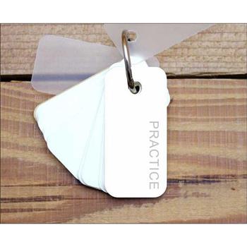 小小單字卡(白色練習)