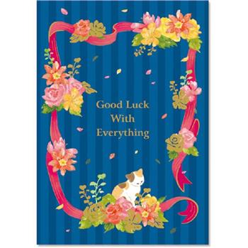 A5多版面信紙本-謐藍貓語