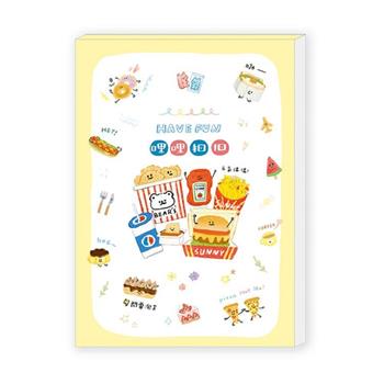 哩哩扣扣32張萬用便條信紙(黃)