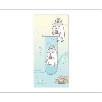 ㄇㄚ幾祭典燙金書籤(小西瓜)