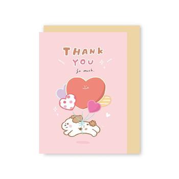 可愛俱樂部50K祝福卡 滿滿感謝