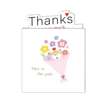 小清新 斬型祝福小卡 THANKS