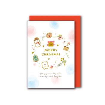 燙金耶誕祝福卡(耶誕小物)