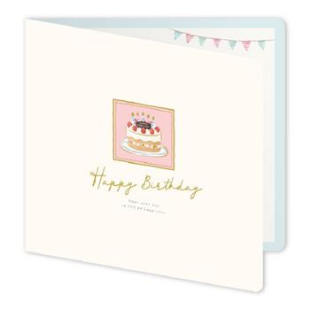 簡約祝福 簽名卡 生日