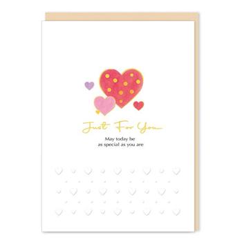 烙印燙金卡片 愛心