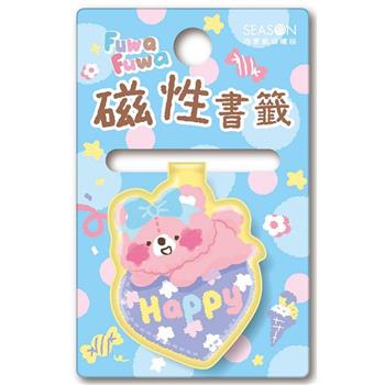 磁性書籤MEMO夾-粉熊