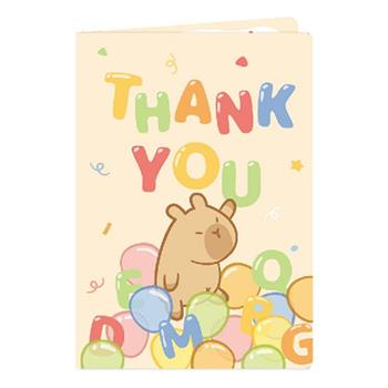 刺刺君家族A4萬用卡片(氣球)