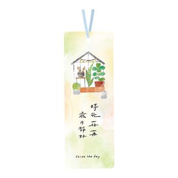 淡彩渲染 透明感書籤 歲月靜好