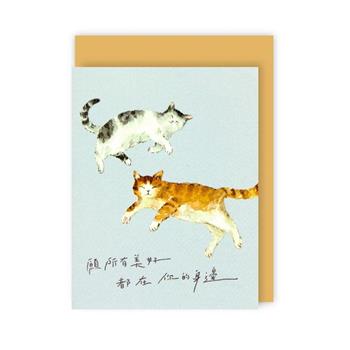 水彩小卡 所有美好