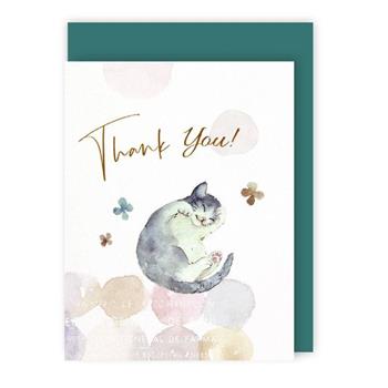 水彩小卡 感謝