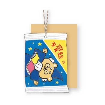 哩哩扣扣造型書籤式卡片(ㄎ覺麵)