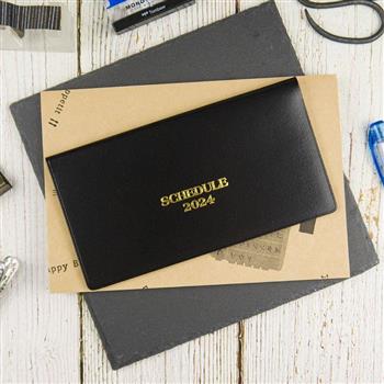 2024年48K簡便月計畫本(黑)