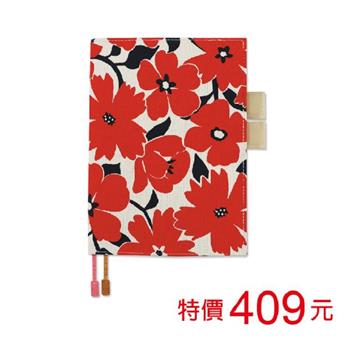(特價)2024年A5日誌(1日1頁)-紅花