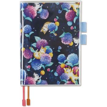 (特價)2024年A5日誌(1日1頁/方格)-繡球