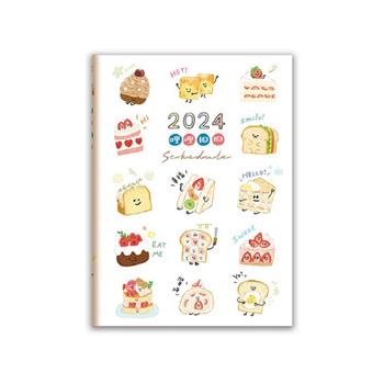 (特價)哩哩扣扣2024年50K日誌(甜點工坊)