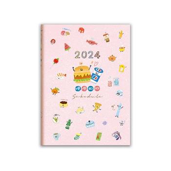 (特價)哩哩扣扣2024年50K日誌(漢堡可樂)