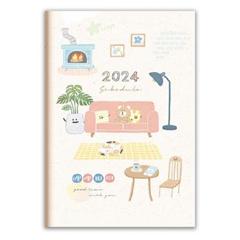 (特價)哩扣2024年柔霧32K日誌(悠閒午後)